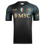 SSC NAPOLI Season 23/24 Jersey T-Shirt, Black, M