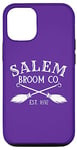 Coque pour iPhone 12/12 Pro Salem Broom Company Costume de sorcière d'Halloween pour femme