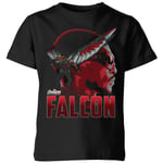 T-Shirt Enfant Falcon Avengers - Noir - 7-8 ans