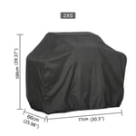 Outdoor tools BBQ Grill Cover Waterproof Heavy Duty Patio Oxford Barbecue Smoker Grill Cover 163*61*122cm