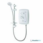 Triton T80Z 7.5kw Fast Fit Cold Mains Supply Electric Shower in White & Chrome