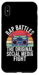 Coque pour iPhone XS Max Rap Battles The Social Media Fight Hip Hop des années 90