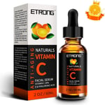 2oz Vitamin C Serum Face with Hyaluronic Acid,Vitamin E,20% Vitamin C for Anti-