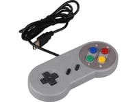 Joy-It Sbc-Gamepad-Snes, Spelplatta, Pc, Analog, Select Button,Start Button, Kabel, Usb 2.0