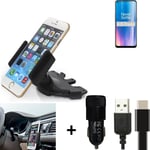 For OnePlus Nord CE 2 5G + CHARGER Mount holder for Car radio cd bracket