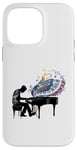 Coque pour iPhone 14 Pro Max Piano Piano Jouant Piano Joueur Art