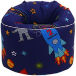 Pouf pour enfants, Pouf d'intérieur et d'extérieur pour salon, Pouf imprimé pour enfants, 45x65 cm Pouf confortable Pouf Chaise de jeux intérieure