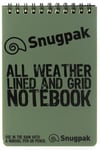 Snugpak Water Resistant Notebook (Färg: Olivgrön)