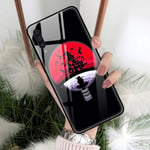 Anime Naruto Sasuke Itachi Akatsuki Tempered Glass Case for Samsung Galaxy M10 M20 M30 M30S M60S M40S M80S M31 M51 M11 M01 M40 M21 S8 Phone Covers (5, Samsung M40)