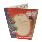 SPECIALMUM CHRISTMAS CARD SENSATIONS SENTIMENTAL VERSE NEW XMAS