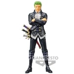 ONE PIECE FIGURINE RORONOA ZORO DXF GRANLINE VOL 3 17 cm  BANPRESTO