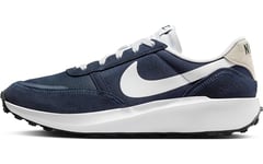 Nike Homme Waffle Nav Sneaker, Midnight Navy/White-Obsidian, 47 EU