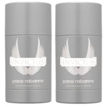 Paco Rabanne - 2x Invictus Deodorant Stick 75 ml