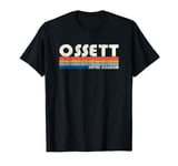 Retro Vintage 70s 80s Style Ossett, United Kingdom T-Shirt