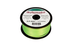 Skyllermarks Förtennad PVC-kabel RK, grön, 2,5 mm², 14 m