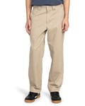 Element Howland Work - Pantalon Chino - Homme - 33 - Beige.