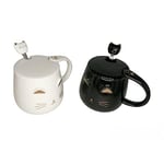 lachineuse - Lot de 2 Tasses Chat Kawaii 450ml - Mug Chat avec Couvercle & Cuillère - Coloris Noir & Blanc en Céramique - Mug à Infusion, Thé, Café - Tasse Originale Japonaise - Idée Cadeau Japon Asie