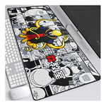 ITBT Octopus Kill Teacher 800x300mm Anime Mouse Pad, Keyboard Mouse Mats, Extended XXL Large Professional Gaming Mouse Mat with 3mm-Thick Rubber Base, for Computer PC,B