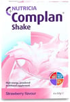 Nutrica Complan Shake Strawberry Flavour High Energy, 4