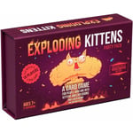 Exploding Kittens Party – venäläinen rulettikorttipeli, yksinkertaiset perheystävälliset juhlapelit – korttipeli aikuisille, teini-ikäisille ja lapsille – 2-10 pelaajaa