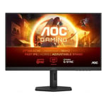 PC-skärm - AOC - Q27G4XF - 27 QHD - IPS-panel - 180Hz - 0,5ms - Justerbar i höjdled - 1 HDMI 1 DP - Adaptive Sync - Svart