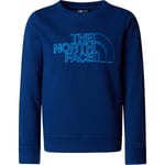 The North Face Drew Peak Light Crew Sweatshirt Barn - Blå - str. 146 - 151