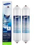 2 x Genuine Samsung DA29-10105J Aqua Pure Fridge Water Filter HAFEX/EXP RS21DCNS