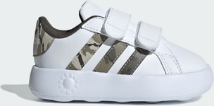 Adidas Adidas Grand Court 2.0 Skor Barn Urheilu CLOUD WHITE / OLIVE STRATA / PUTTY GREY