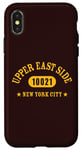 iPhone X/XS UPPER EAST SIDE 10021 NEW YORK CITY / NYC Athletic Design Case