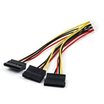 Serial SATA ATA Extension Cable Adapter Extension Adapter Cable Power Splitter