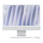 Apple iMac 24" M4 10-Core CPU 16GB RAM 256GB SSD MacOS Silver All-in-O