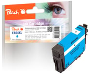 Kompatibel med Peach Epson WorkForce WF-2935 DWFE bläckpatron, 24ml, Cyan