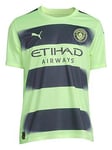 Puma Manchester City Men's 22/23 3rd Stadium Replica Shirt - Multi, Navy, Size M, Men