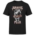 Jurassic Park Rex Punk Men's T-Shirt - Black - L