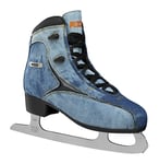 Roces Women's Denim Casual Ice Skates, Blue, 41