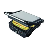 Royalty Panini Grill / smörgåsmaskin 2000W - Non-Stick - Svart