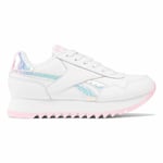 Reebok Femme Club C BULC Sneaker, White/White/DUSKPURPLE, 38 EU