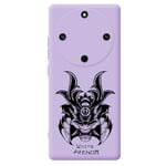 Coque violet Honor X9A et Magic 5 lite casque samourai