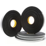 3m™ vinyl skumtape 4516, svart, 19 mm x 33 m, 12 stk/krt