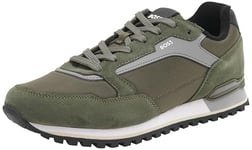 BOSS Homme Parkour-L_Runn_sdnyt en Cours d'exécution, Dark Green, 43 EU