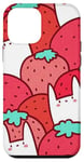 Coque pour iPhone 12 mini MagSafe Étui de contrôle pour appareil photo I'd Pic Red Strawberry