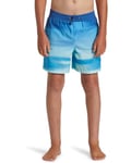 Quiksilver Garçon Everyday Fade Volley YTH 14 Maillot De Bain, Monaco Blue, 10 Ans EU