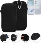 Neoprene case bag for Motorola Moto G53y 5G Holster protection pouch soft Travel