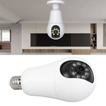 New 1080P Light Bulb Security Camera With E27 Socket Colorful Infrared 5GHz Wire