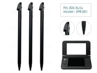 3 x Black Stylus for Nintendo 3DS XL/LL Plastic Stylus Replacement Parts Pen