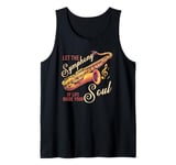 Let The Symphony Of Life Guide Your Soul Saxophone Orchestra Tank Top