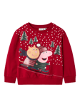 NAME IT Kids' Peppa Pig Sweatshirt, Jester Red