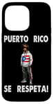 iPhone 14 Pro Max Puerto Rico Se Respeta Afro Boricua Crown King PR Flag Case