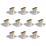 10 Pack Acrylic Wall Hooks Gold Heavy Duty Command Hooks Key  Kitchen