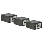 3x Battery for Panasonic AG-DVX100 AG-DVC60 AG-DVC30 AG-AC90ejc 5400mAh